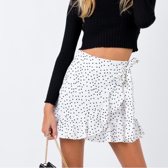 Princess Polly Skirts Princess Polly Kiana Polka Dot Mini Skirt
